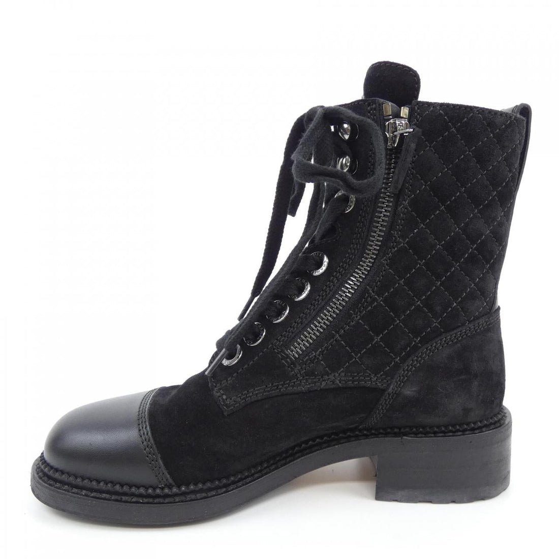 Chanel G33769Y53122 Suede Calfskin Boots