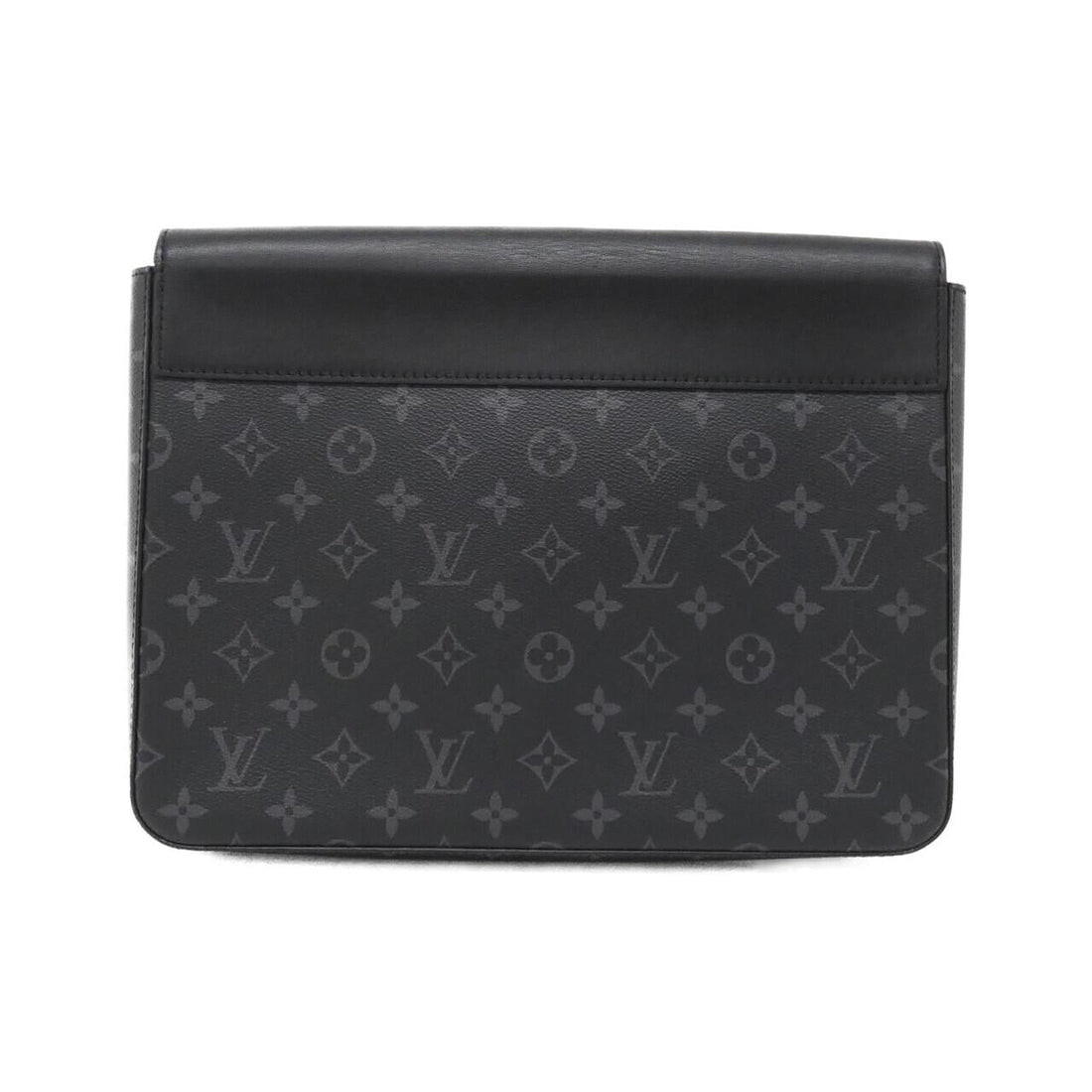 Louis Vuitton Monogram Pochette Steamer Coated Canvas Clutch Bag
