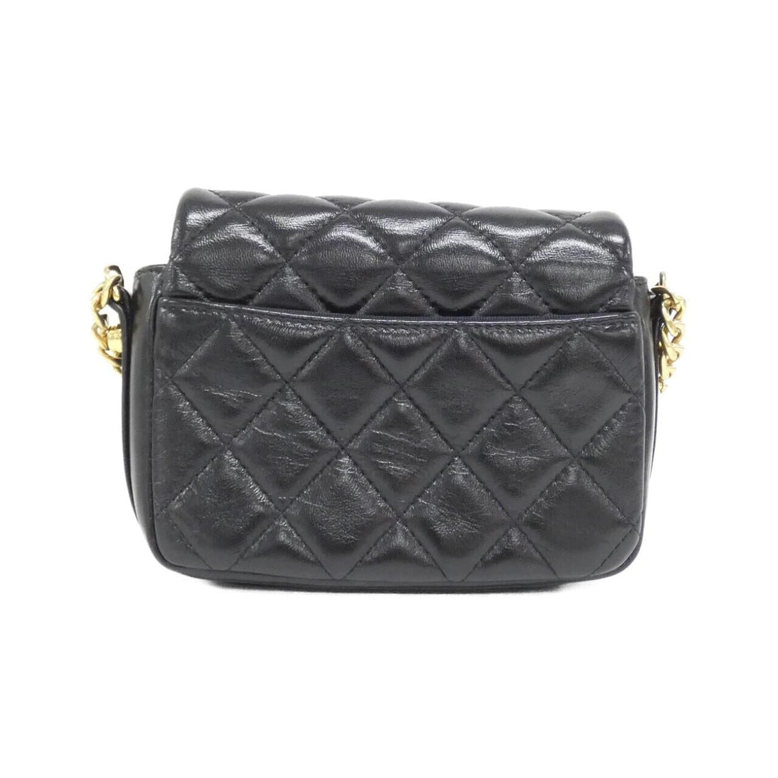 Chanel Lambskin Chain Clutch