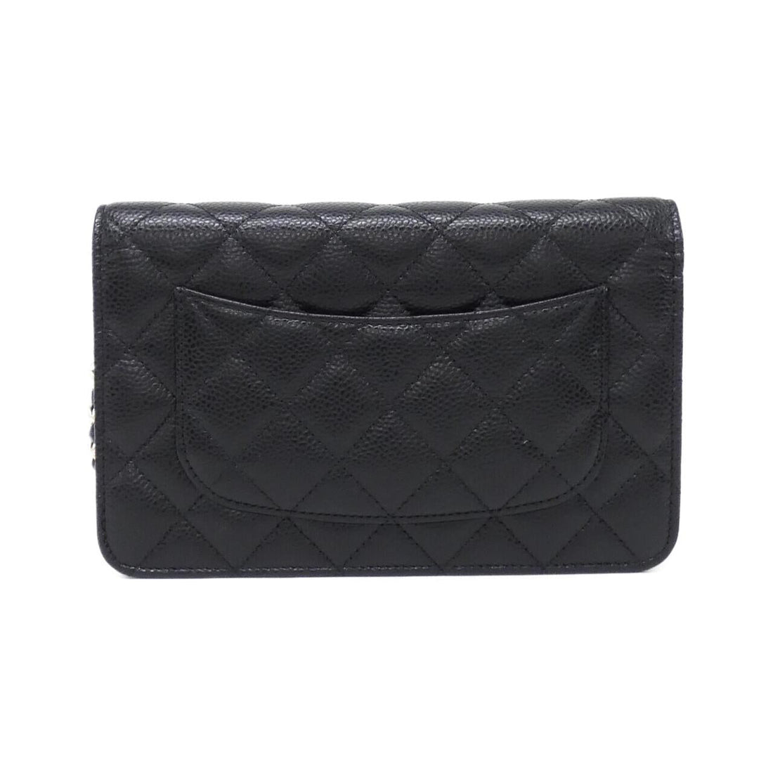 Chanel Timeless Classic Caviar Skin Wallet on Chain