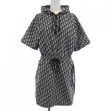 Christian Dior Oblique Technical Taffeta Dress