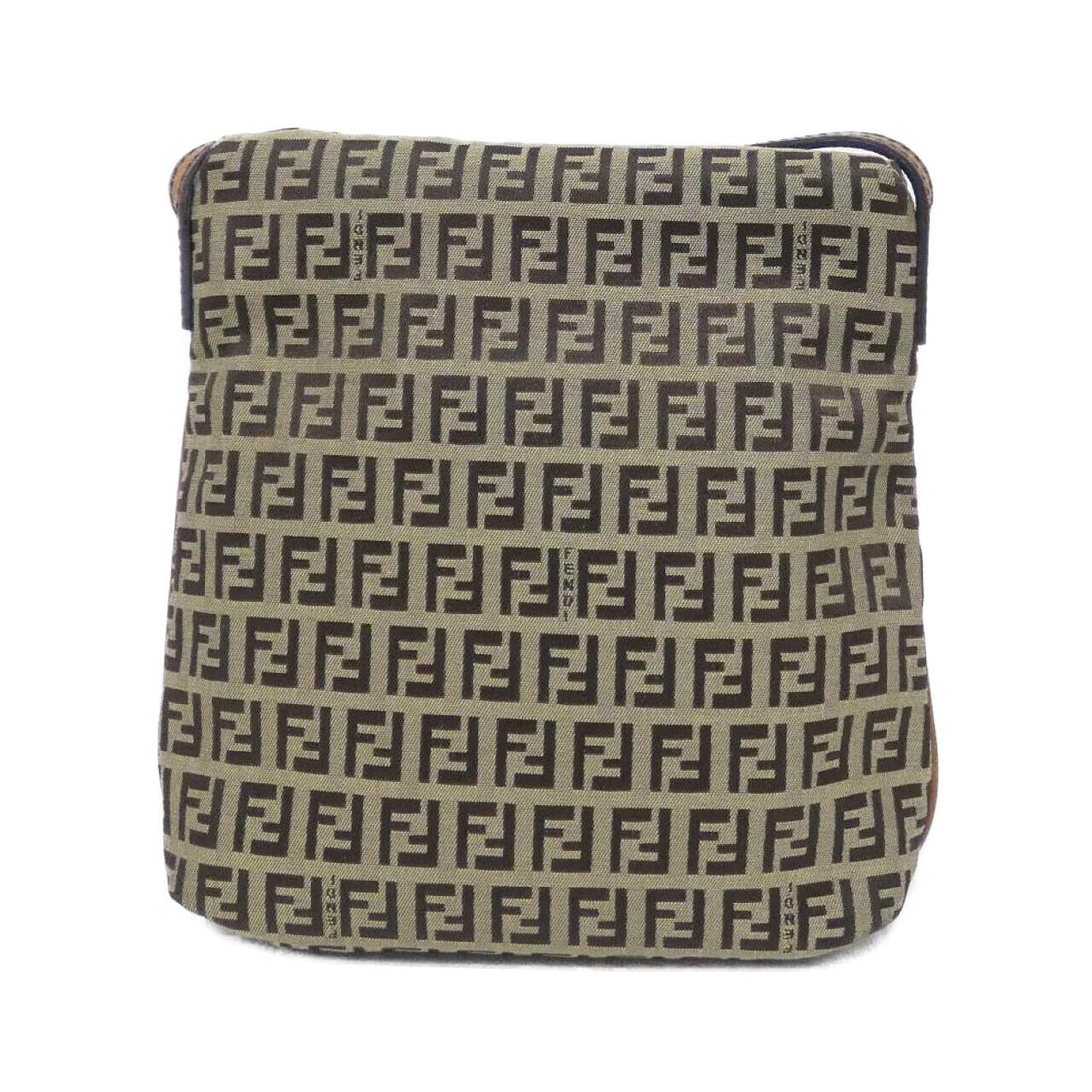 Fendi 8BT075 TN9 Canvas Shoulder Bag