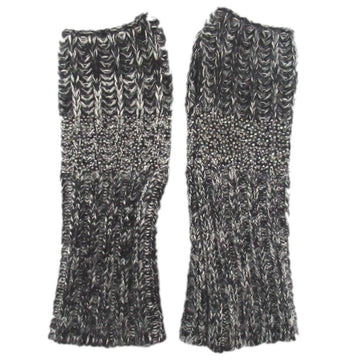 Chanel Line Stone Silk Cashmere Arm Warmer