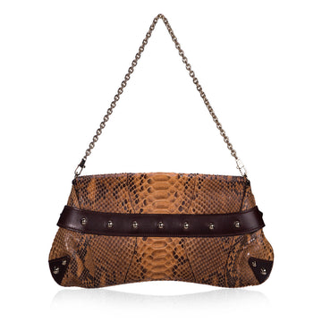 Gucci Python Bamboo Horsebit