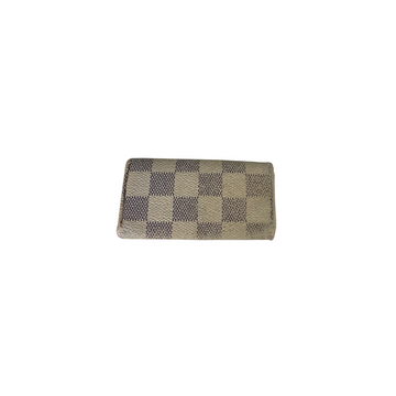 Louis Vuitton 4 Key Holder Damier Azur