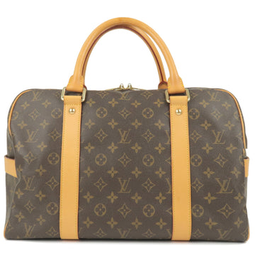 Louis Vuitton Monogram Carry All Hand Bag Boston Bag M40074