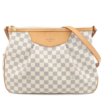 Louis Vuitton Damier Azur Siracusa MM Shoulder Bag N41112