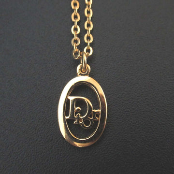 Christian Dior Oval Logo Necklace