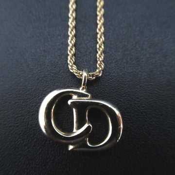 Christian Dior Logo Pendant Necklace