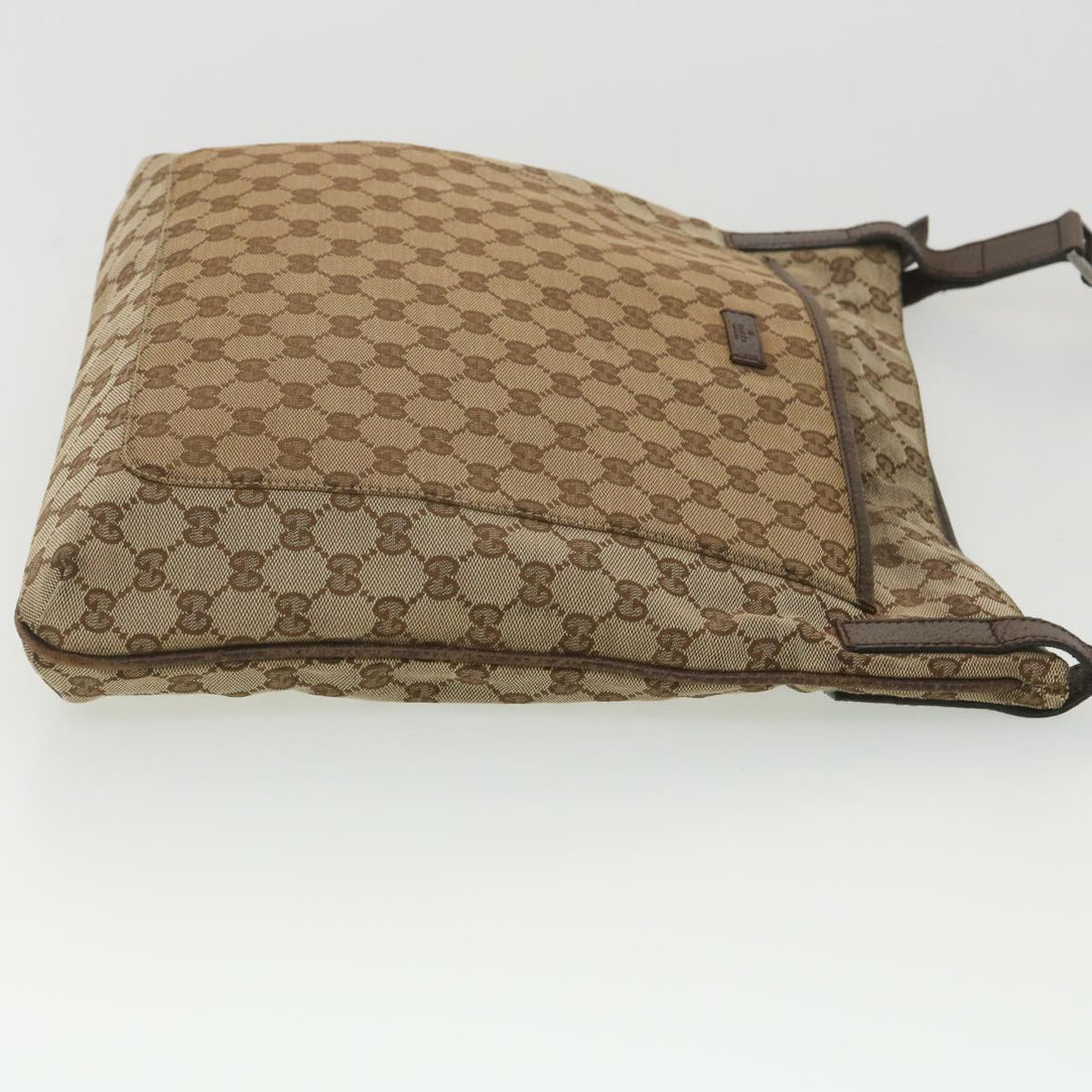 GUCCI GG Canvas Shoulder Bag Beige 122791  38436