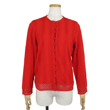 Christian Dior Red igan M Cotton Rayon