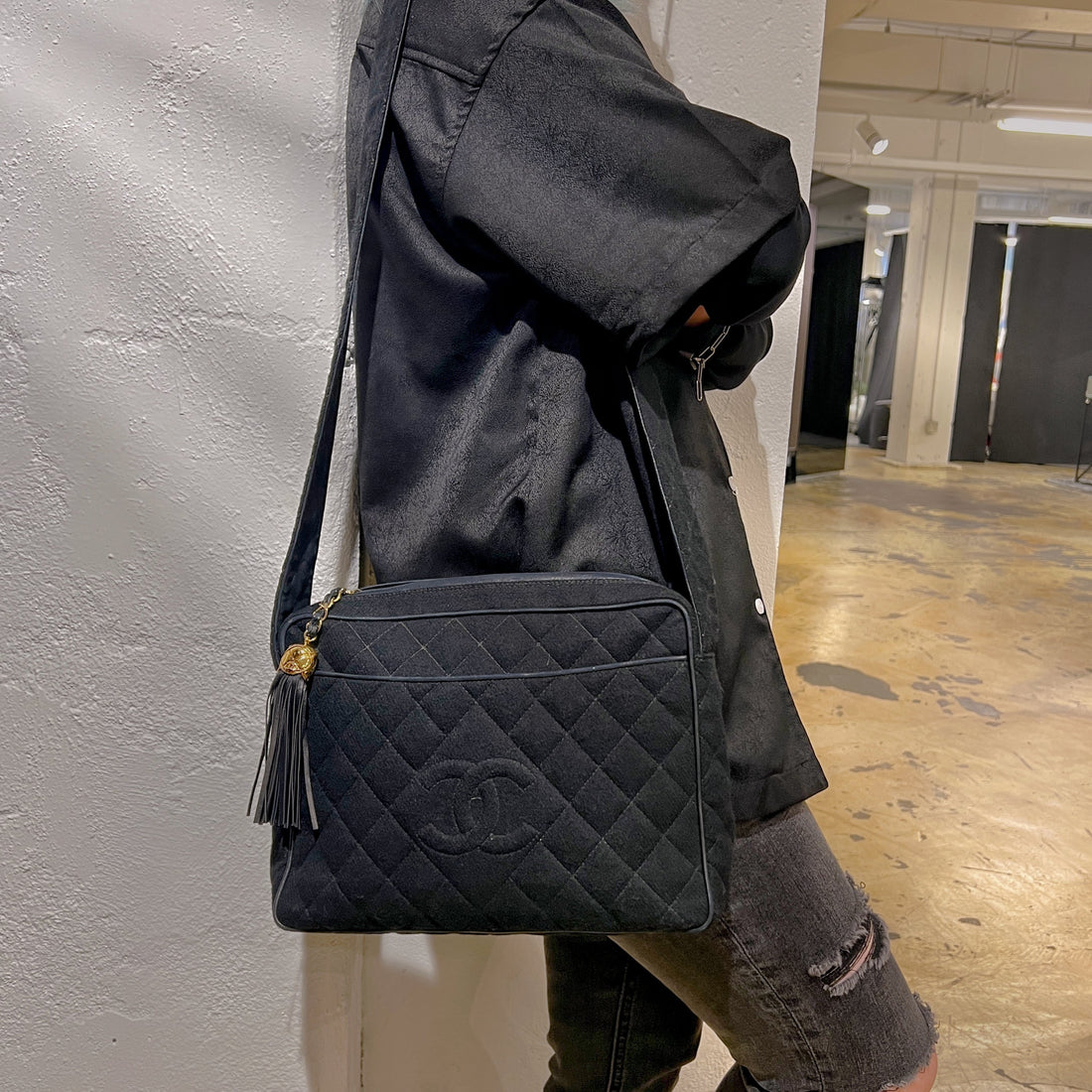 Chanel   Golden Ball Crossbody Bag