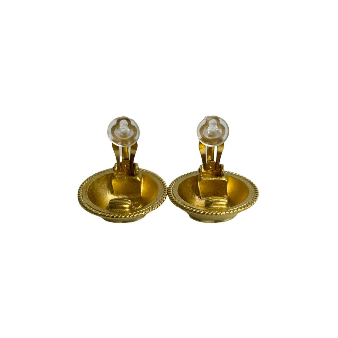 CHANEL Earring Gold Plated gold