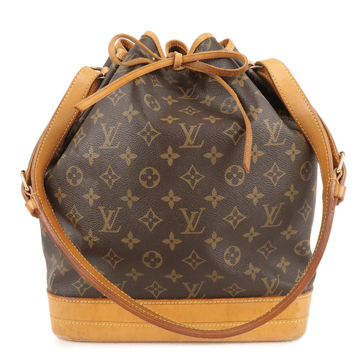 Louis Vuitton Monogram Noe Shoulder Bag Hand Bag Brown M42224
