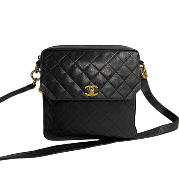 Chanel Matelassé Caviar Leather Mini Shoulder Bag