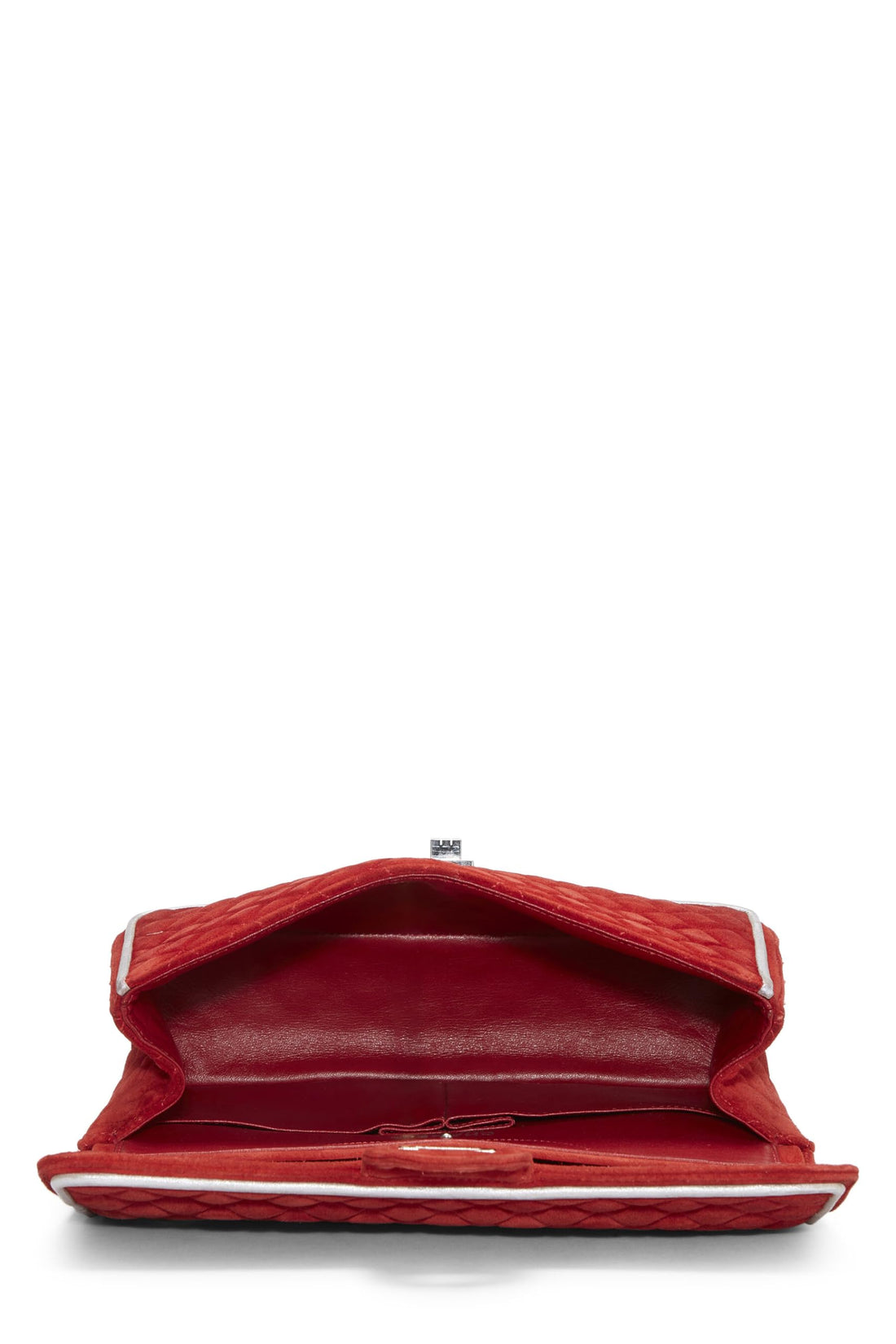 Chanel,  Red Quilted Suede 2.55 Reissue Flap 226, Red