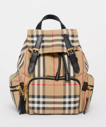 Burberry The Small Rucksack in   Checkers