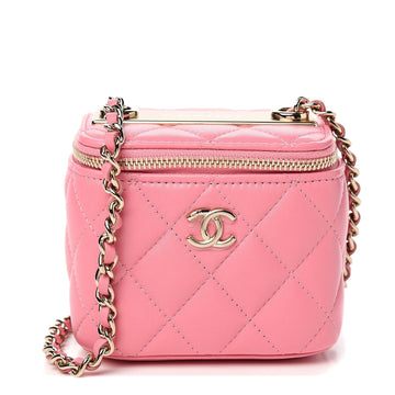 Chanel Quilted Mini Vanity Case