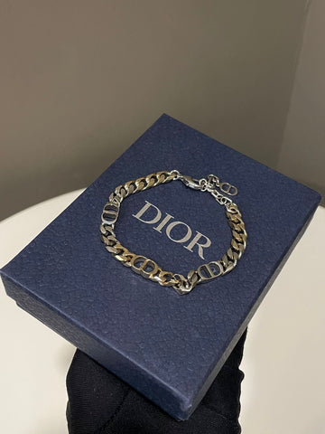Dior CD Chain Link Bracelet  GHW / SHW