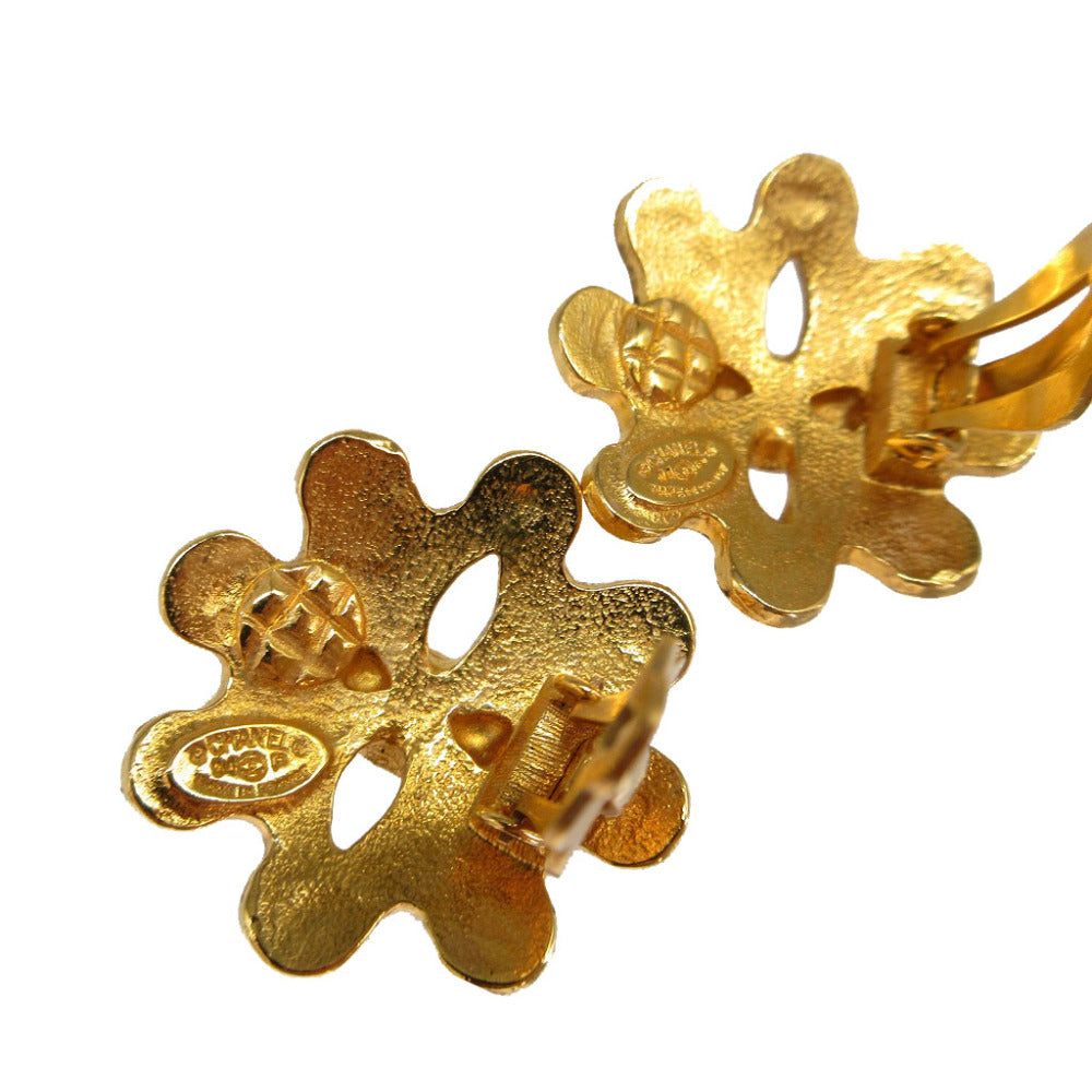 CHANEL Earring metal gold