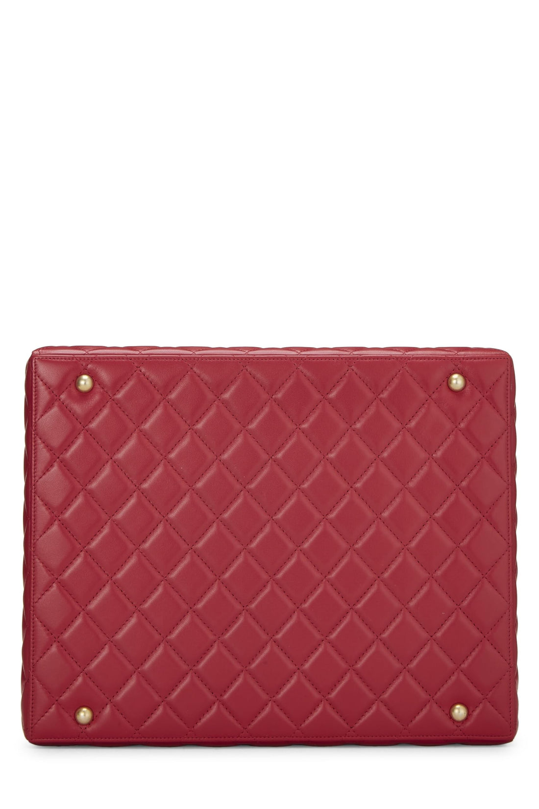 Chanel,  Red Quilted Lambskin Success Story Box, Pink