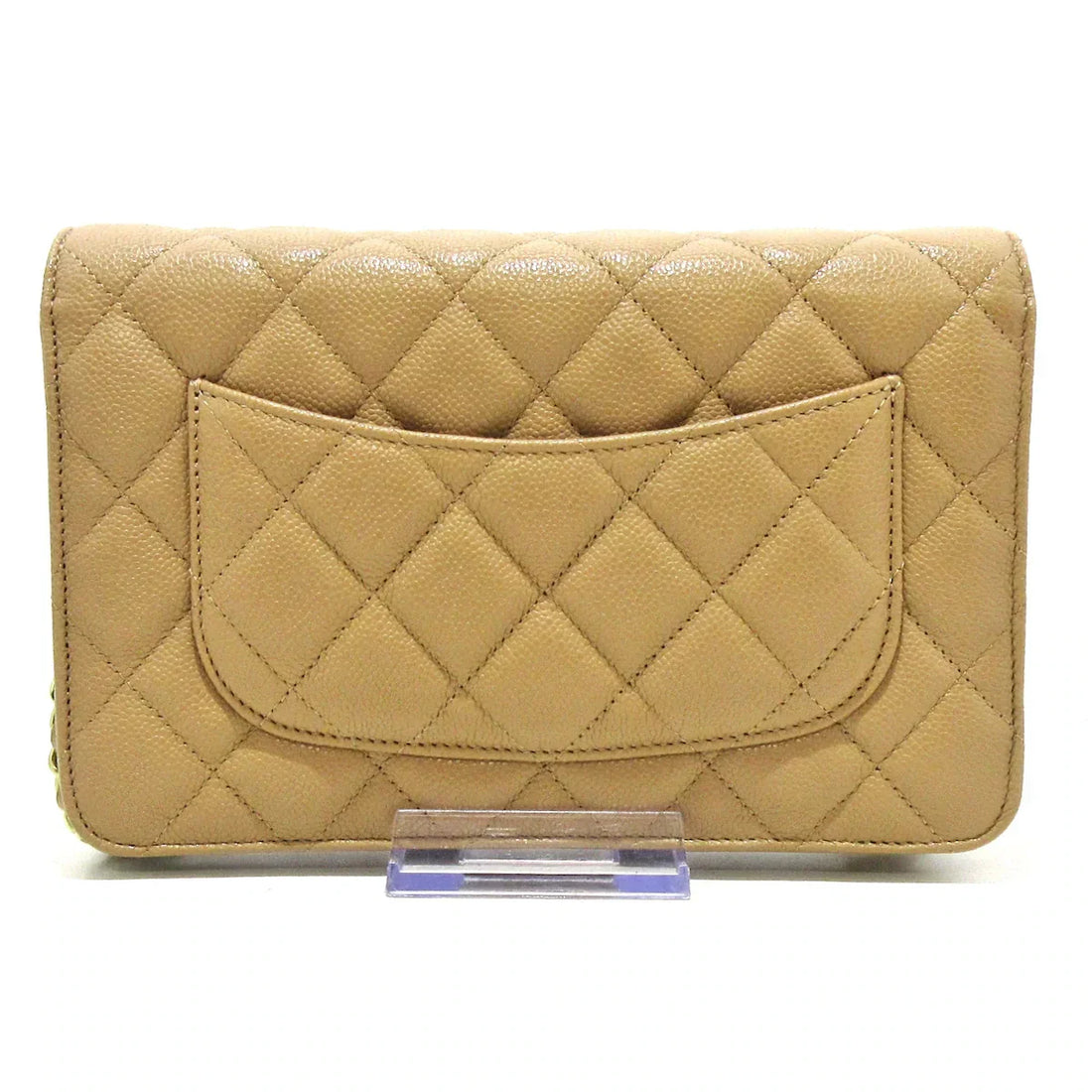 Chanel Biege Wallet On Chain