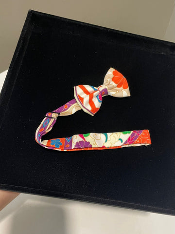 Hermès Noeud Papillon Imperiales Bow Tie Multi color
