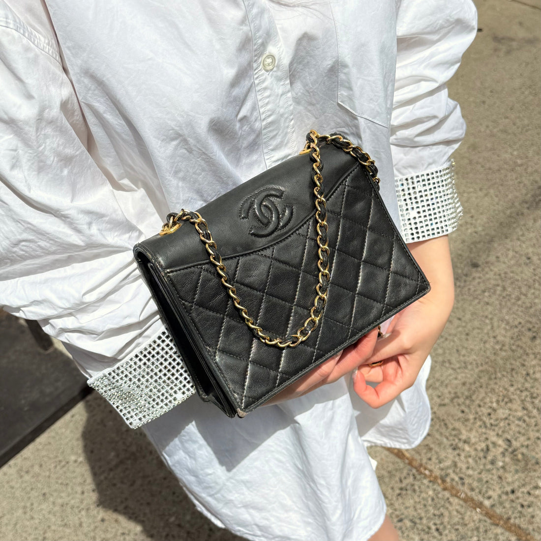 Chanel CC   Quilted Flap Bag
