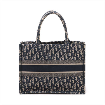 HOLD- BO Christian Dior Medium Oblique Navy Book Tote