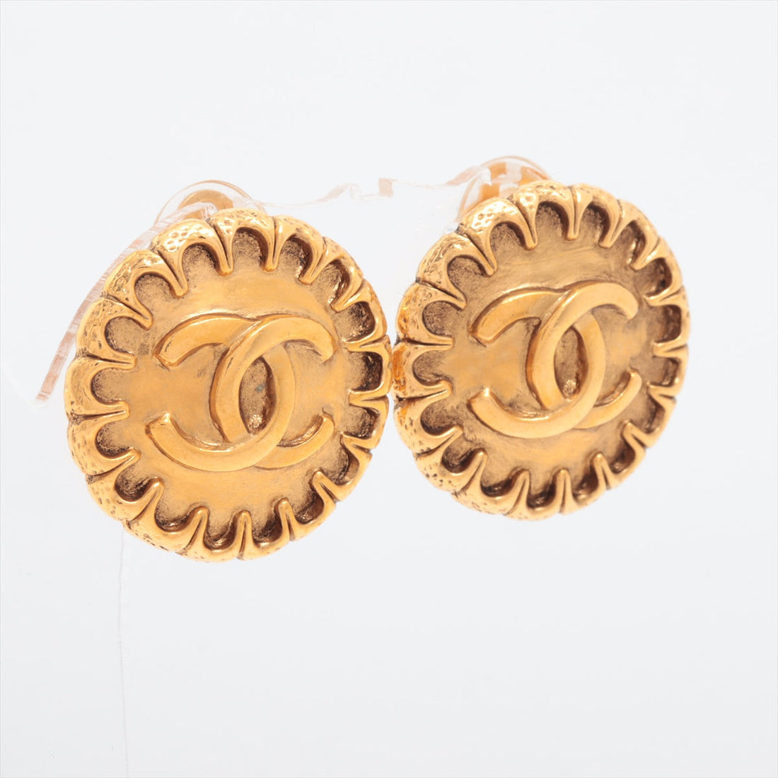 Chanel   Coco Logo Clip On Earrings Costume Jewellery