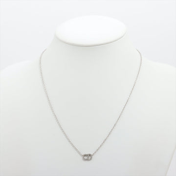 Dior Clair D Lune Silver Rhinestone Necklace Costume Jewellery