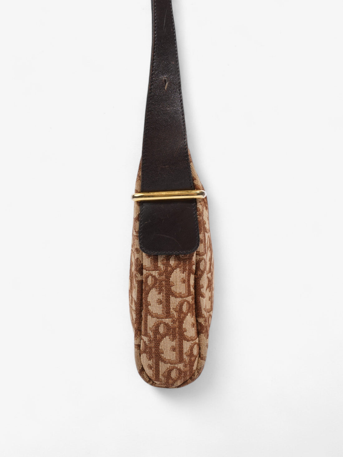Christian Dior   Trotter Brown Canvas