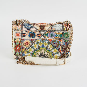 Christian Dior Diorama Small Embroidered