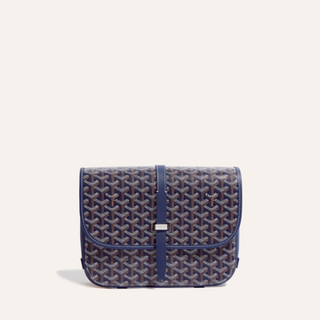 BELVEDERE MM BAG 28CM NAVY BLUE CANVAS House Of Sarah