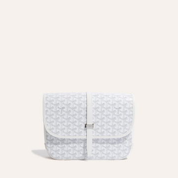 BELVEDERE MM BAG 28CM WHITE CANVAS House Of Sarah