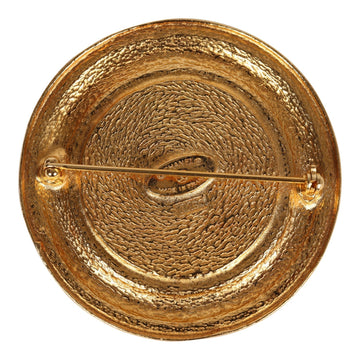 Chanel   Rue Cambon Brooch Gold Metal