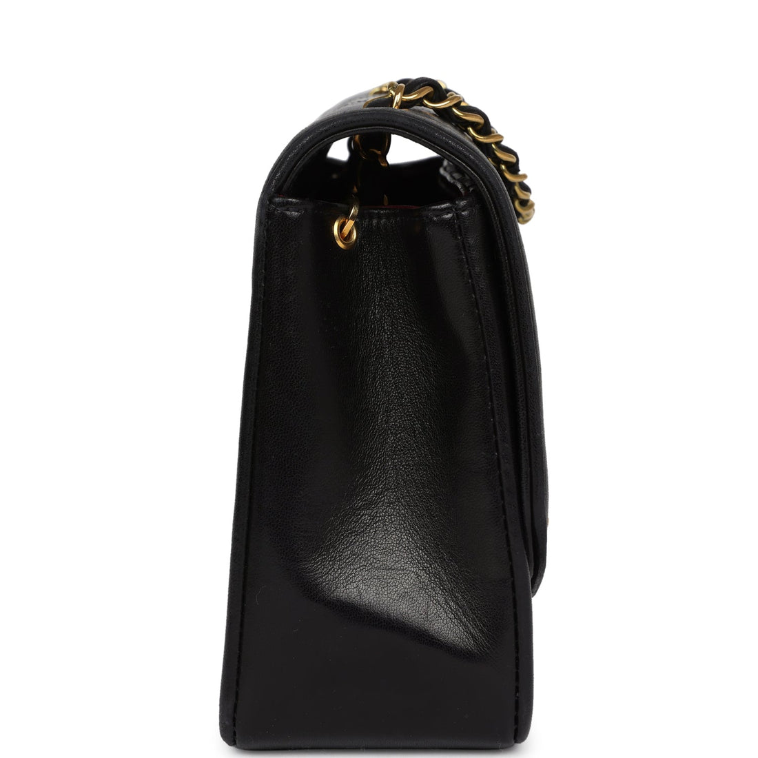 Chanel   Small Diana Flap Bag Black Lambskin Gold Hardware