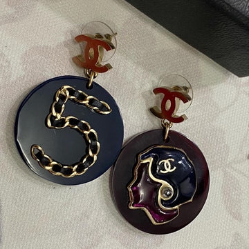 CHANEL NO. 5 CC   EARRINGS