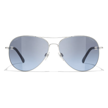 CHANEL PILOT AVIATOR CC SUNGLASSES