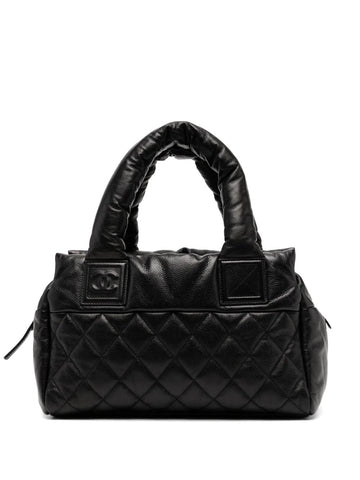 CHANEL NYLON COCO COCOON ZIPPED TOTE BAG