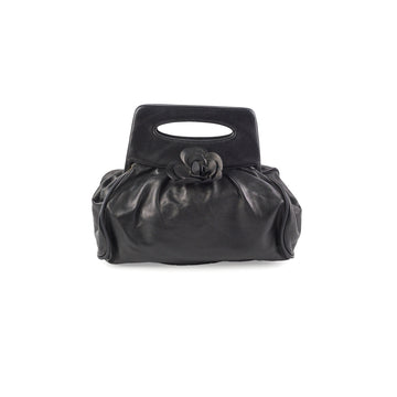 Chanel   Black Top Handle Bag
