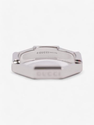 Gucci Link To Love Ring White White Gold 12 (52mm)