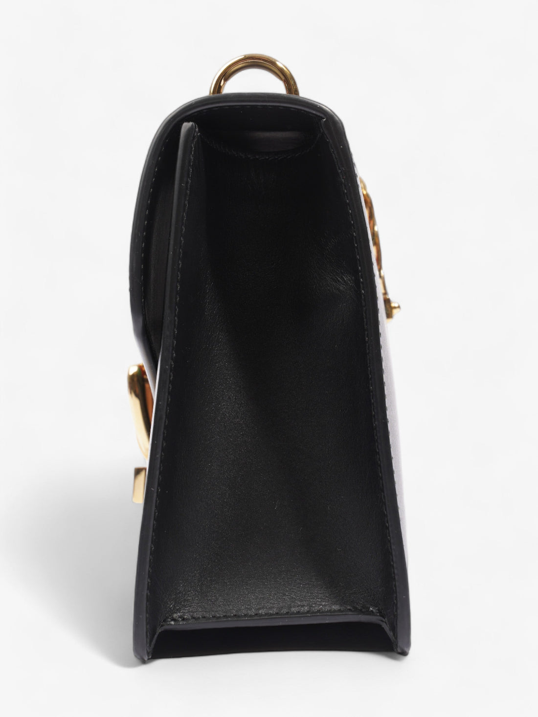 Gucci Sylvie Black / Green / Red Calfskin Leather Small