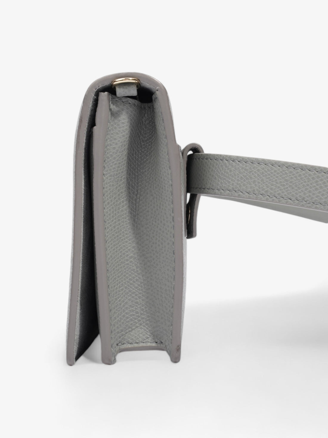 Christian Dior 30 Montaigne 2 In 1 Pouch Grey Calfskin Leather
