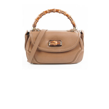 Gucci Top Handle Horsebit Beige