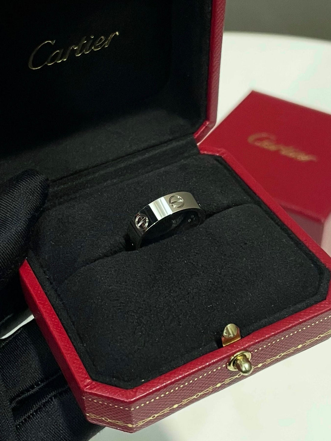 Cartier Love Ring 18K White Gold