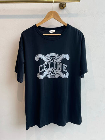 Celine Paris Triomphe Loose T Shirt