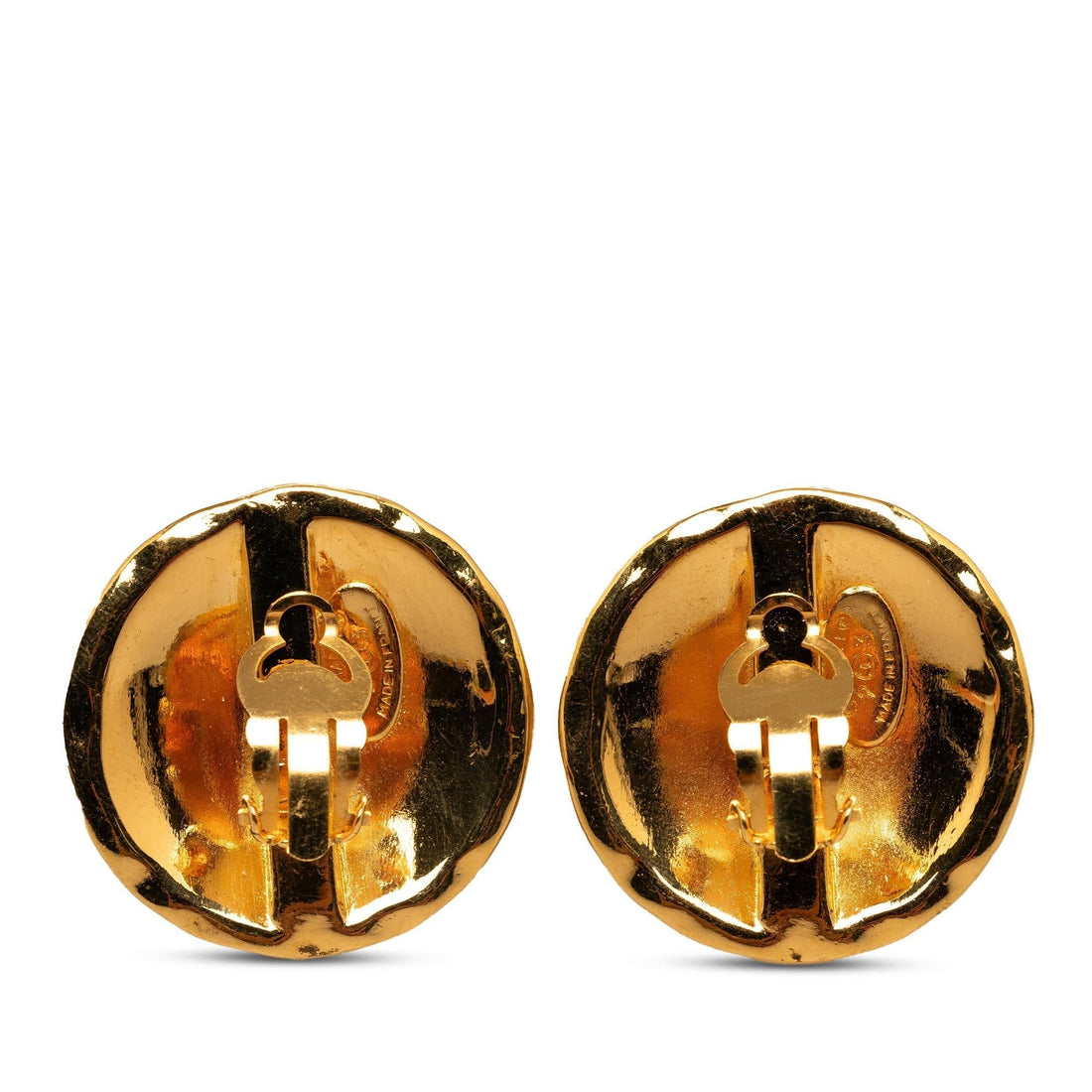 Chanel CC Clip On Earrings (SHG-s9RNRo)