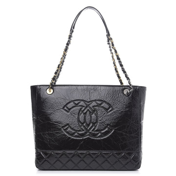 Chanel Shiny Aged Calfskin Quilted Bag