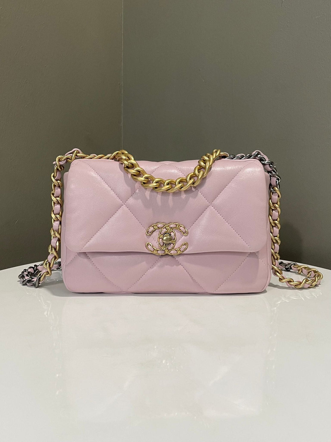 Chanel 19 Flap Bag Pastel Ice Pink